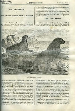 La science pour tous n° 3 - Les naufragés ou vingt mois sur un récif des iles auckland, Une nouvelle comète, Les conférences du boulevard des ...