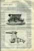 La science pour tous n° 21 - L'artillerie moderne, l'invention du capitaine Monerieff, Utilisation de la force de recul, Tir sans embrasure, Charge a ...