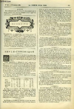 La science pour tous n° 48 - Les insectes ennemis de l'agriculture, Le fusil Vetterli, La grande comète, L'aurore boréale et le téléphone, ...