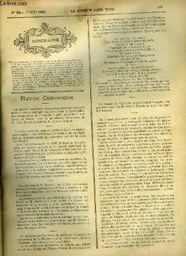 La science pour tous n° 22 - La vision des monuments élevés, L'histoire de l'habitation humaine, Prix décernés a la société de géographie, Le Canada ...