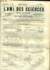 L'ami des sciences n° 23 - L'hélice propulsive (suite), Concours universel agricole, Palais agricole, Autre cas de somnambulisme, Pantographe ...