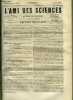 L'ami des sciences n° 10 - Association pour la constitution des sciences, Chronique scientifique et industrielle d'Espagne, Les révolutions du globe, ...