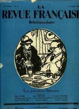 La revue française n° 2 - Une nouvelle collection littéraire, La lucie par Henry de Forge, Le livre de chevet par Mgr Julien, M. Louis Barthou, Les ...