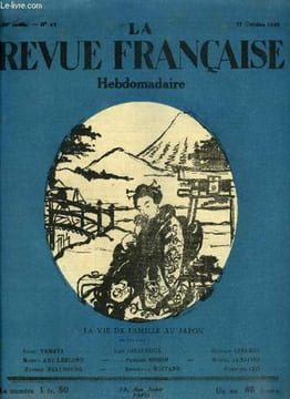 La revue française n° 42 - Le système Soviétique en théorie et en réalité par S. Oldenboourg, Elpénor par Jean Giraudoux, Le baptème de la villa par ...