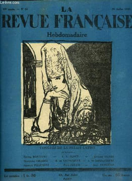 La revue française n° 31 - Eugène Montfort par César Casteldor, Un bohneur si simple par Jacques Mieville, L'hypocrite par M. de Lacretelle, ...