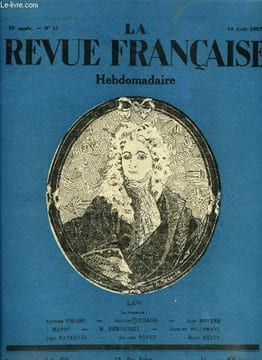 La revue française n° 33 - Mallarmé par Jean Royere, Un bonheur si simple par Ben, Law par Pierre Duclis, La très curieuse vie de Law aventurier ...