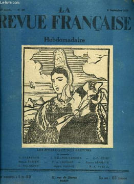 La revue française n° 36 - L'homme standard par Gaston Rageot, Quilleboeuf, Honfleur et l'estuaire par Charles Théophile Feret, Poèmes normands, La ...