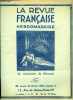 La revue française n° 8 - De l'enthousiasme par Antoine Redier, Des vers, M. Hamon et la médecine par H. Bremond, In memoriam par Raymond Gerard, La ...