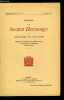 Bulletin de la société historique et scientifique des deux-sèvres tome V n° 2-3 - Parthenay au début de 1789 : problèmes politiques et économiques, la ...