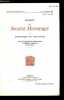Bulletin de la société historique et scientifique des deux-sèvres tome XVII n° 1 - Sites archéologiques de la vallée du Lambon par Jacques Jarry, Une ...