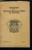 Société des sciences, lettres et arts de Bayonne n° 130 - Etude comparative des Gazteluzahar par Général F. Gaudeul, La mort du duc Arembert en Soule, ...