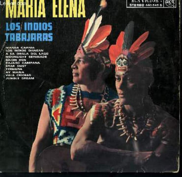 DISQUE VINYLE 33T MARAN CARIUA / LOS INDIOS DANZAN / A LA ORILLA DEL LAGO / TERNURA / AY MARIA / JUNGLE DREAM / STAR DUST / BAION BON..... MARIA ELENA ...