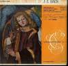 DISQUE VINYLE 33T LES GRANDES CANTATES. CANTATE BWV 4 POUR LA FETE DE PAQUES / CANTATE BWV 34 POUR LA FETE DE LA PENTECOTE. PAR L'ORCHESTRE DE CHAMBRE ...