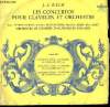 DISQUE VINYLE 33T CONCERTO POUR 2 CLAVECINS EN UT MAJEUR BWV 1061 / CONCERTO POUR 2 CLAVECINS EN UT MINEUR BWV 1062 / CONCERTO POUR 2 CLAVECINS EN UT ...