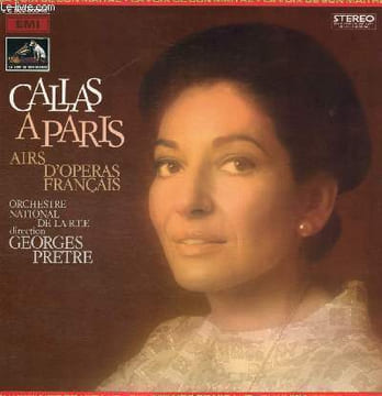 DISQUE VINYLE 33T AIRS D'OPERA FRANCAIS. DIRECTION: GEORGES PRETRE.FACE 1: CHRISTOPH WILLIBALD GLUCK, ORPHEE, OPERA EN 3 ACTES, LIVRET DE CALZABIGI ET ...