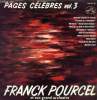 "DISQUES VINYLE 33T FRANCK POURCEL ET SON GRAND ORCHESTRE. RAPSODIE HONGROISE N°2, INTERMEZZO DE ""GOYESCAS"", FARANDOLE DE ""L'ARLESIENNE"", MARCHE ...