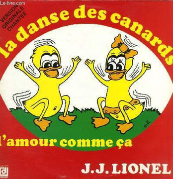 DISQUE VINYLE 33T LA DANSE DES CANARDS, L'AMOUR COMME CA, IL Y A SI LONGTEMPS QU'ON S'AIME, PLEASE STAY, J'AIME, LA BALEINE, VOUS AVEZ DE JOLIS YEUX, ...