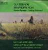 DISQUE VINYLE 33T CORTEGE SOLENNEL, ANDANTE, SCHERZO, ALLEGRO, POEME LYRIQUE.. GLAZOUNOV
