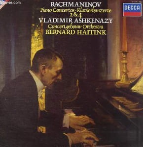 DISQUE VINYLE 33T PIANO CONCERTO NO.2, PIANO CONCERTO NO.4