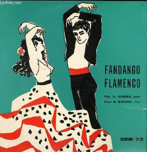 DISQUE VINYLE 33T MEDIAS GRANADINAS, SERRANAS, MALAGUENAS, JOTA FLAMENCO, CANTE DE LA SIERRA, GUAJIRA OUBANA.