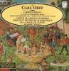 DISQUE VINYLE 33T CANTIONES PROFANAE, PRIMO VERE, UF DEM ANGER, IN TABERNA, COUR D'AMOURS, BLANZIFLOR ET HELENA.. CARL ORFF