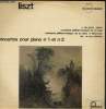 DISQUE VINYLE 33T CONCERTOS POUR PIANO ET ORCHESTRE N°1 ET N°2.. LISTZ