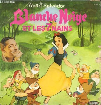 DISQUE VINYLE 33T BLANCHE NEIGE ET LES 7 NAINS, SAVEZ-VOUS PLANTER UN ARBRE, MA DOUDOU, C'EST PAS LA JOIE, SYRACUSE, VIVE LES VACANCES, CHANTE LA VIE, ...