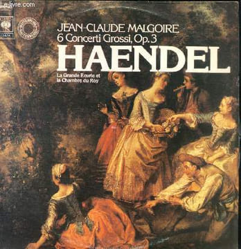 DISQUE VINYLE 33T CONCERTO GROSO NO.1, CONCERTO GROSSO NO.2, CONCERTO GROSSO NO.3, CONCERTO GROSSO NO.4, CONCERTO GROSSO NO.6, CONCERTO GROSSO NO.6, ...