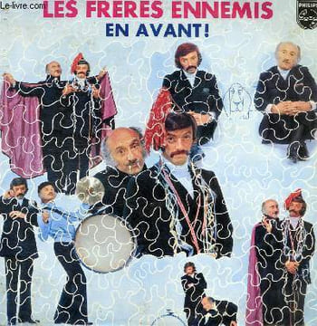DISQUE VINYLE 33T LE MIMETISME, LES APPELS TELEPHONIQUES, LA BONNE RECETTE, LE CHIEN ZEBRE, LA FRONTIERE, LES GRANDES FAMILLES, EN AVANT, EN RAMANT, ...