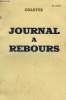 JOURNAL A REBOURS.. COLETTE.