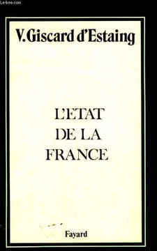 L'ETAT DE LA FRANCE.. GISCARD D'ESTAING V.