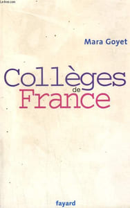 COLLEGES DE FRANCE.