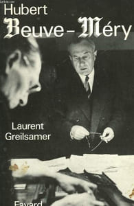 HUBERT BEUVE-MERY. 1902-1989.