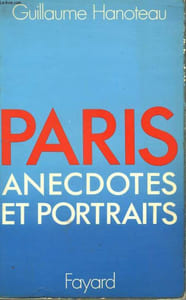 PARIS. ANECDOTES ET PORTRAITS.