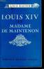 LOUIS XIV ET MADAME DE MAINTENON.. HASTIER LOUIS.