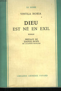 DIEU EST NE EN EXIL.