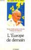 L'EUROPE DE DEMAIN.. COLLECTIF.