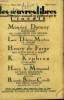 LES OEUVRES LIBRES N° 117. PRAXAGORA OU L'ASSEMBLEE DES FEMMES PAR MAURICE DONNAY SUIVI DE SON COEUR EST-IL A ELLE? PAR HENRY DE FORGE SUIVI DE ...