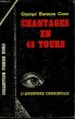 CHANTAGES EN 45 TOURS. COLLECTION L'AVENTURE CRIMINELLE N° 159. HARMON COXE GEORGE.