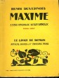 MAXIME. 25 BOIS ORIGINAUX DE GUY ARNOUX. LE LIVRE DE DEMAIN N°54.. DUVERNOIS HENRI.