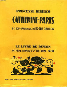 CATHERINE PARIS. 34 BOIS ORIGINAUX DE ROGER GRILLON.LE LIVRE DE DEMAIN N° 76.