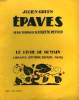 EPAVES. 28 BOIS ORIGINAUX DE COLETTE PETTIER. LE LIVRE DE DEMAIN N° 183.. GREEN JULIEN.