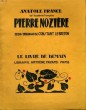 PIERRE NOZIERE. 36 BOIS ORIGINAUX DE CONSTANT LEBRETON. LE LIVRE DE DEMAIN N° 196.. FRANCE ANATOLE.