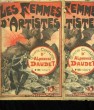 LOT DE 2 FASCICULES. LES FEMMES D'ARTISTES. OEUVRES COMPLETES D'ALPHONSE DAUDET. N° 157 AU N° 158.. DAUDET ALPHONSE.