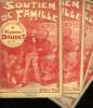 LOT DE 4 FASCICULES. SOUTIEN DE FAMILLE. OEUVRES COMPLETES D'ALPHONSE DAUDET. N°142 AU N°145.. DAUDET ALPHONSE.