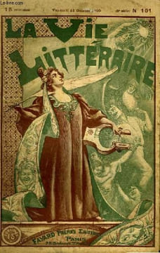 GLOIRE N'EST QUE FUMEE. LA VIE LITTERAIRE.. BEAUME GEORGES.