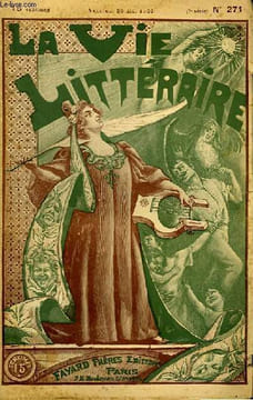 CHEZ UNE TIREUSE DE CARTES. LA VIE LITTERAIRE.. MONSELET CHARLES.