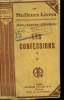 LES CONFESSIONS. TOME 2 . COLLECTION : LES MEILLEURS LIVRES N° 38.. ROUSSEAU JEAN-JACQUES.