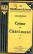 CRIME ET CHATIMENT - TOME 4. DOSTOIEWSKI TH.