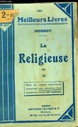 LA RELIGIEUSE - TOME 2. DIDEROT.